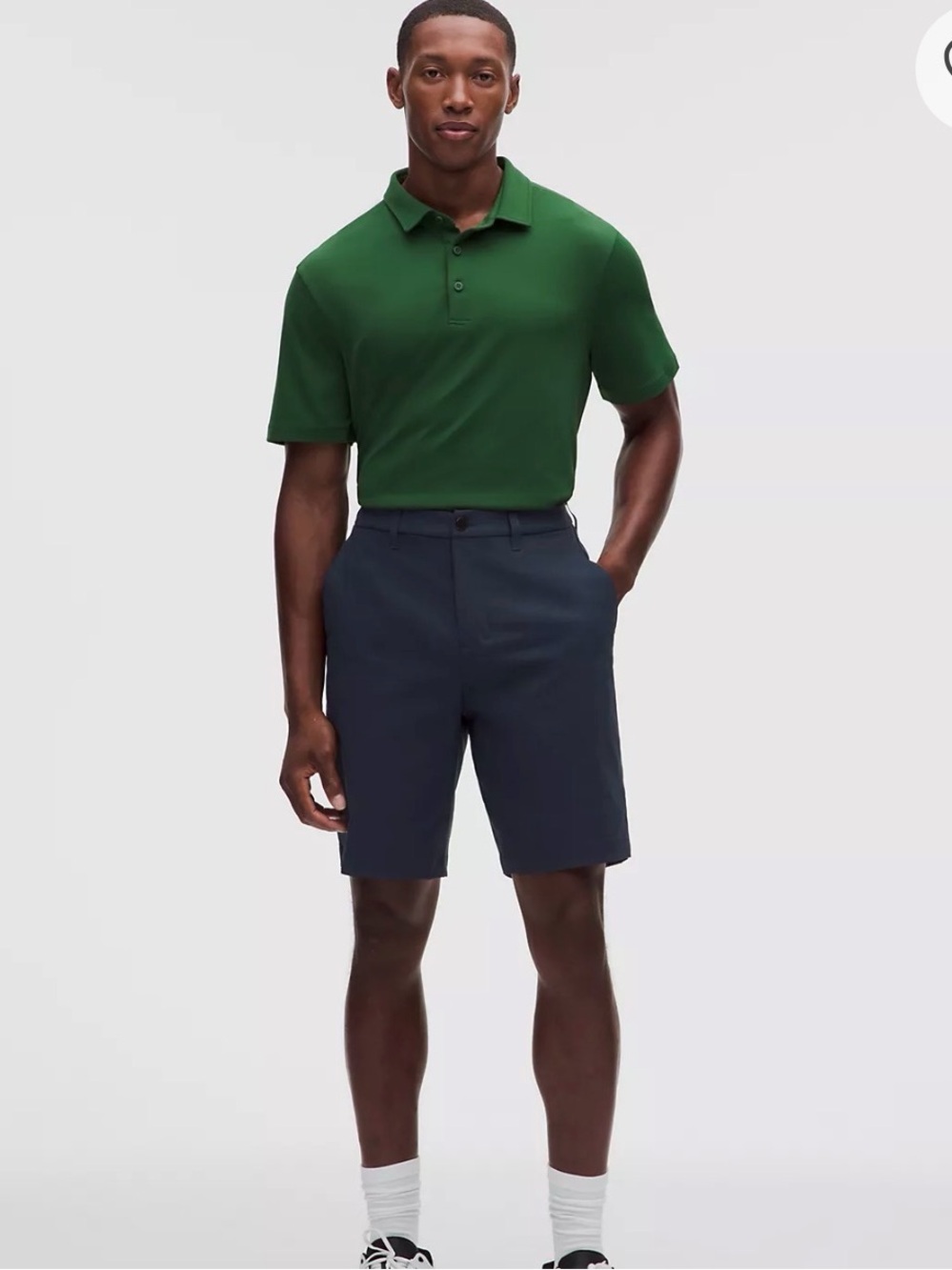 Lululemon ABC Classic Fit 9” Golf Short, True Navy, Size 28